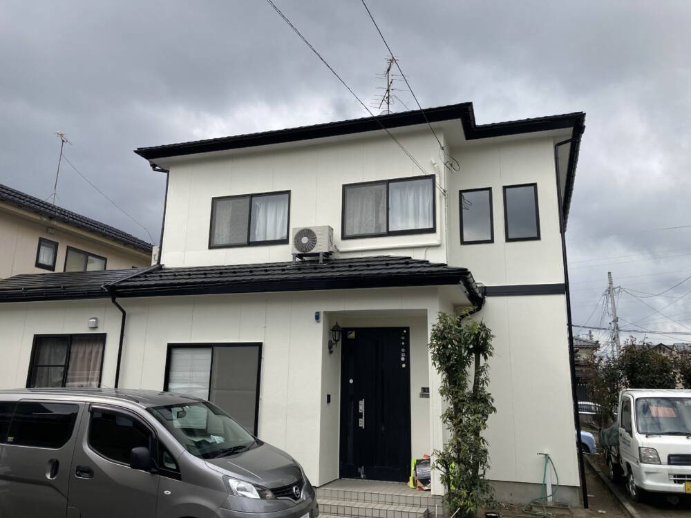新潟県新潟市M様邸外壁・屋根塗装　外壁張替え工事