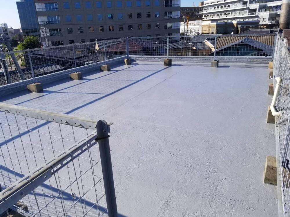 新潟県新潟市O様邸屋上遮熱防水工事
