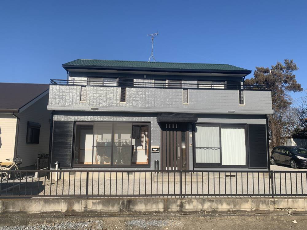 群馬県高崎市G様邸外壁・屋根塗装工事