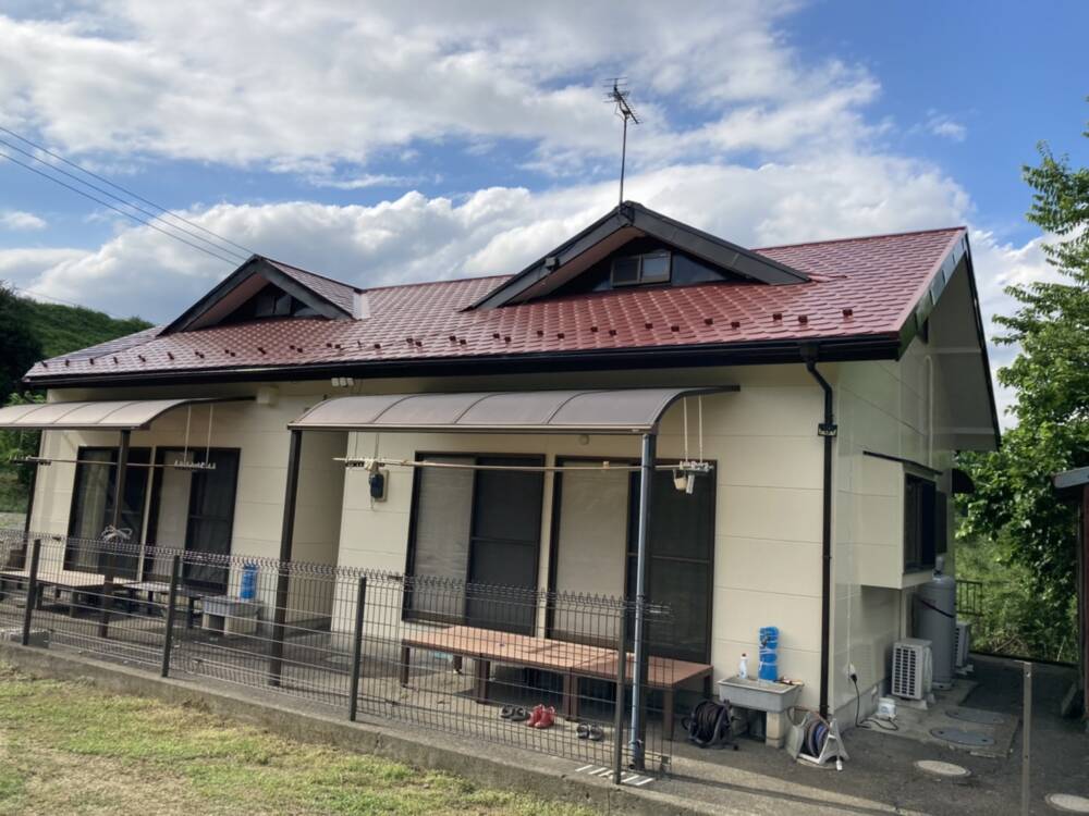 群馬県高崎市K様邸　外壁・屋根塗装　コーキング補修工事