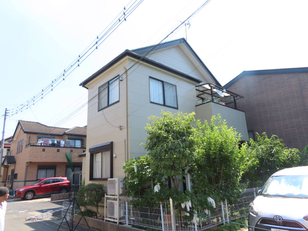 群馬県前橋市S様邸　外壁・屋根塗装・コーキング補修工事