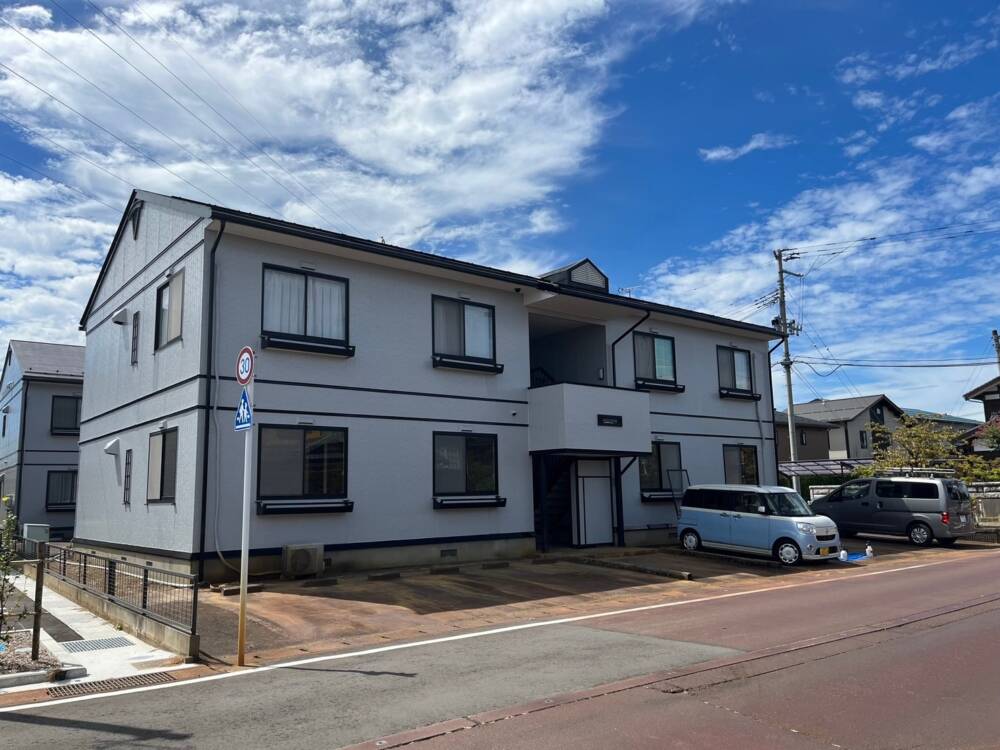 新潟県新潟市アパートS　外壁・屋根塗装・コーキング工事