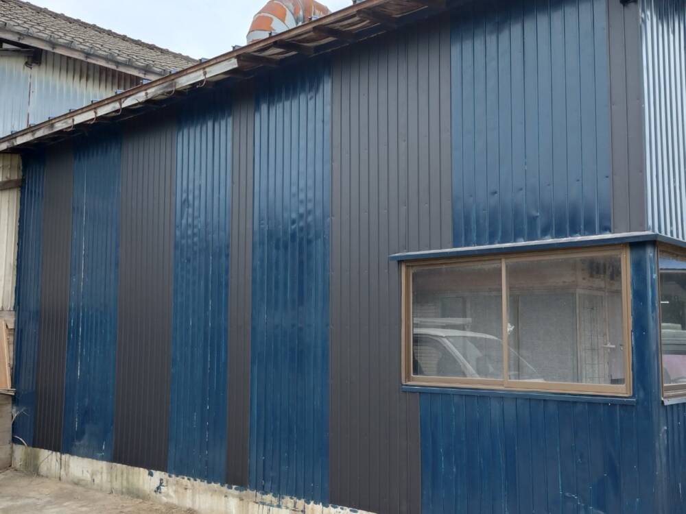 新潟県新潟市Y・K様　外壁板金工事