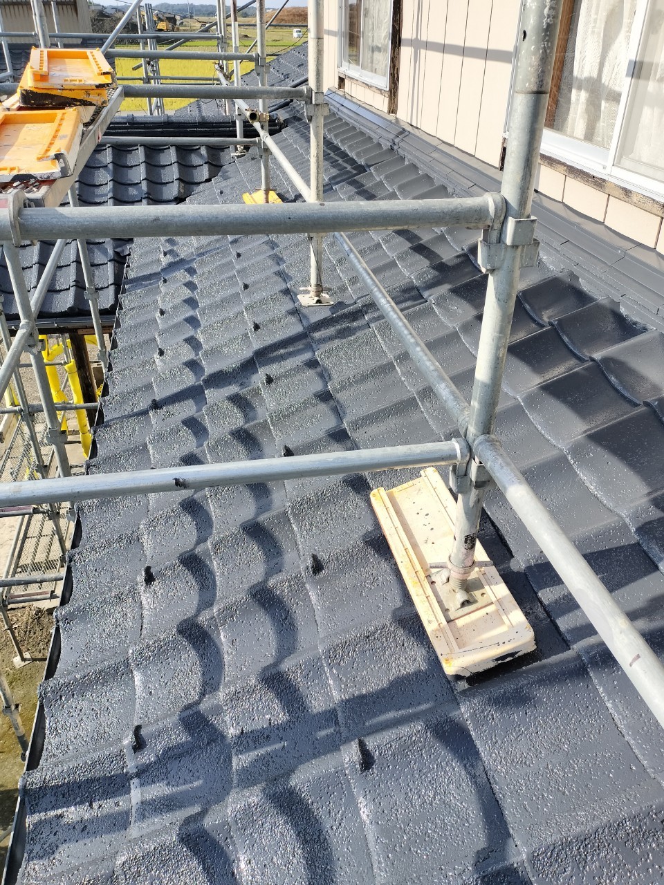 新潟県胎内市S様邸　屋根塗装工事